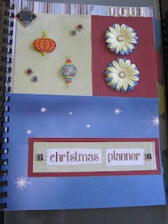 Comb Bound Christmas Planner